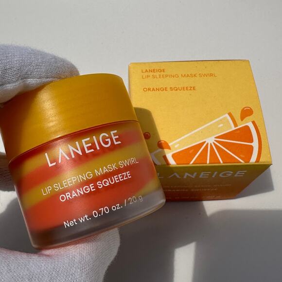 Laneige Lip Sleeping Mask Limited Edition Swirls Berry Orange Vanilla Mint Soda - Picture 9 of 16